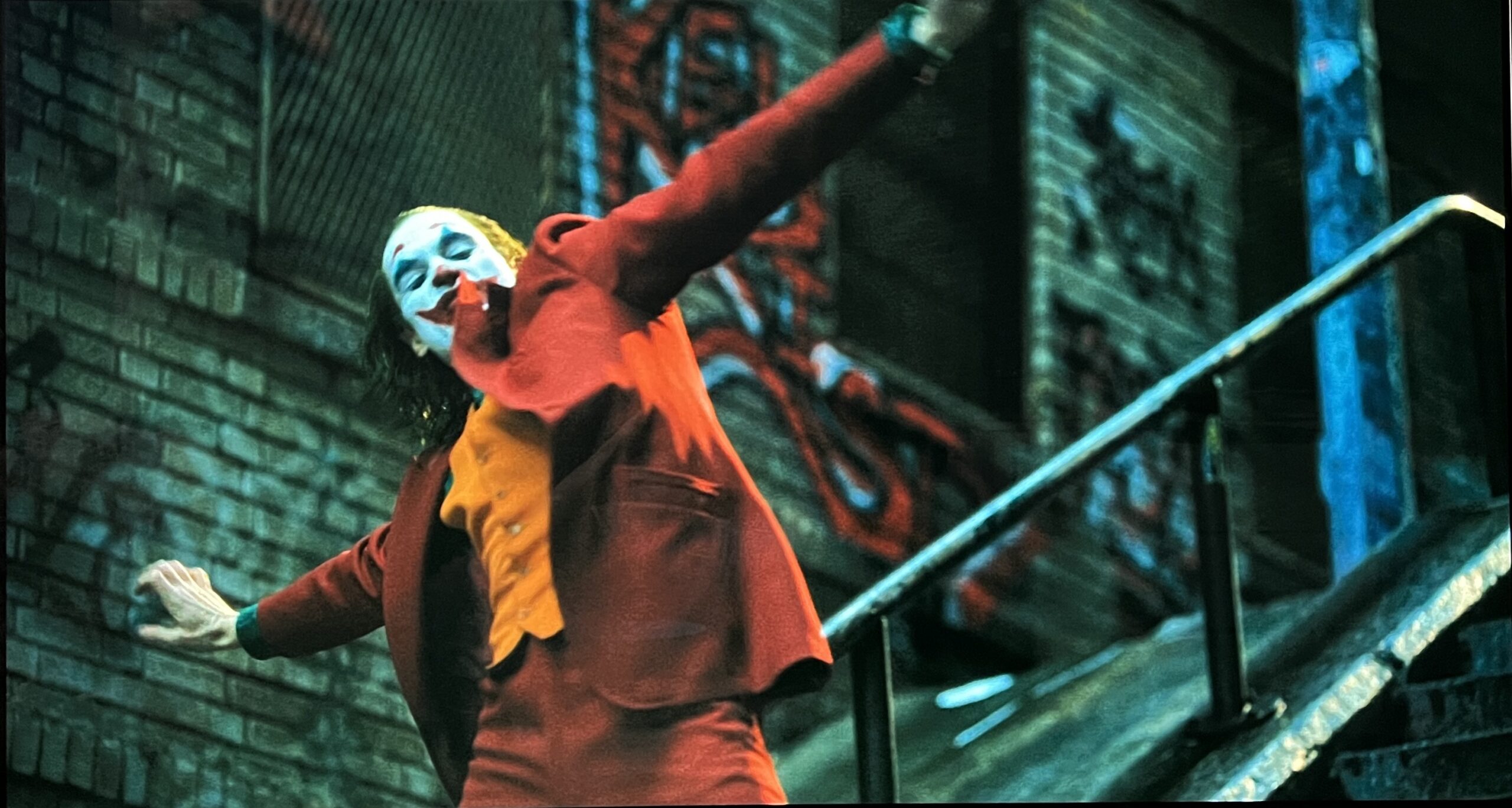 Kadr z filmu "Joker" po kalibracji 