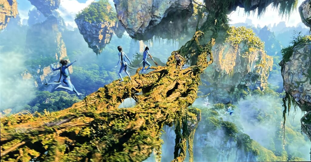 Ujęcie ze zwiastuna "4K HDR 5.1 IMAX | Avatar: The Way of Water ( 2022 )" po kalibracji 